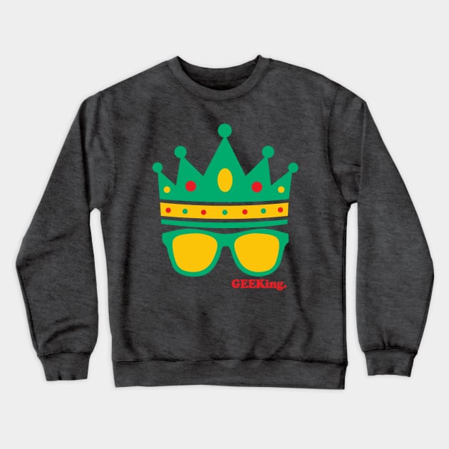 Triple Crown & Specs (Green, Gold, Red) Crewneck Sweatshirt by GEEKing Official